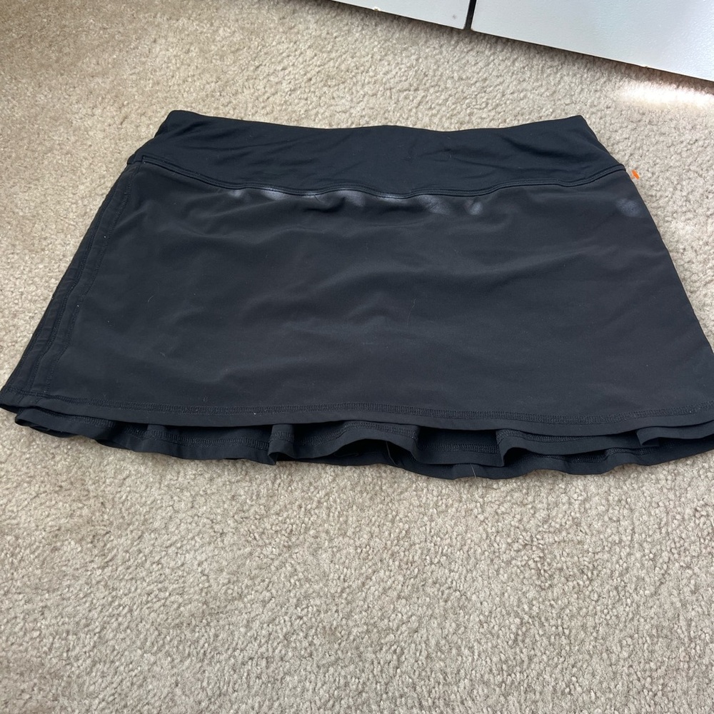 Lululemon Athletica Black Mini Athletic Skirt